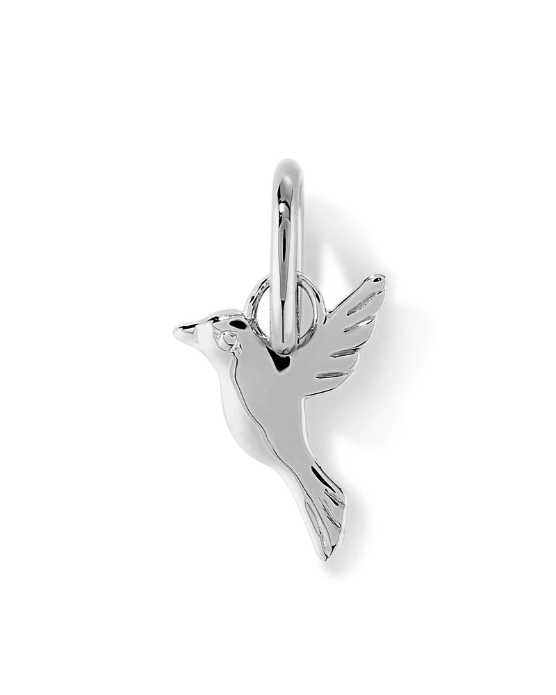 Hummingbird Pendant in Sterling Silver