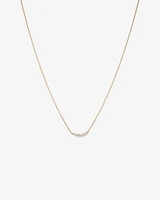 Necklace with 0.25 Carat TW of Diamonds in 18kt Yellow Gold