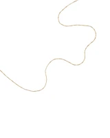 50cm (20") 0.66mm Width Box Chain in 10kt Yellow Gold