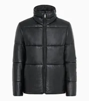 Padded Leather Jacket