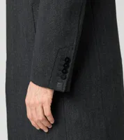 Hybrid Textured Formal Coat