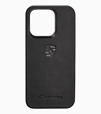 Cayman leather iPhone 14 Pro snap-on case – Essential