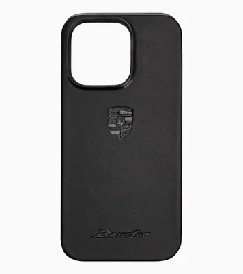 Boxter leather iPhone 14 Pro snap-on case – Essential