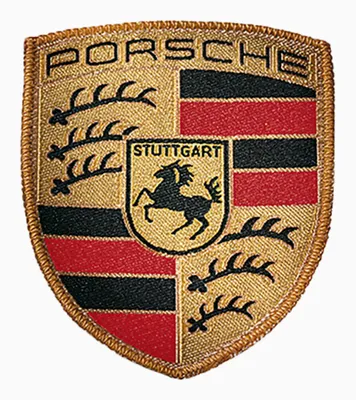 Porsche Crest sew-on badge – Essential