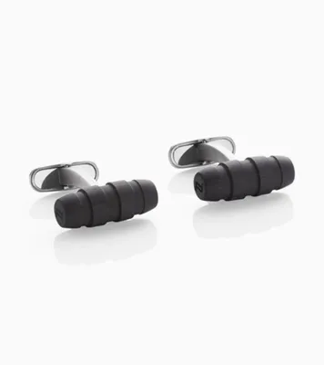 Grooves 2.0 Cufflinks Carbon
