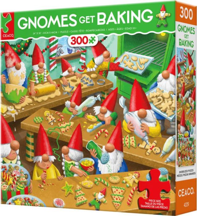 Gnomes Get Baking 300 Piece Puzzle