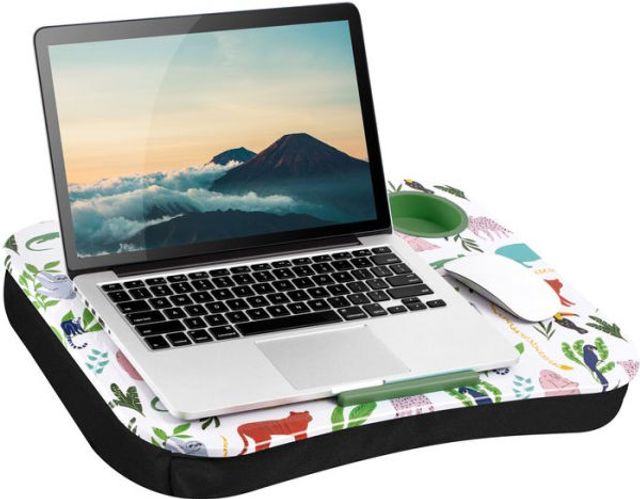 Cup Holder Lap Desk, Jungle Animals