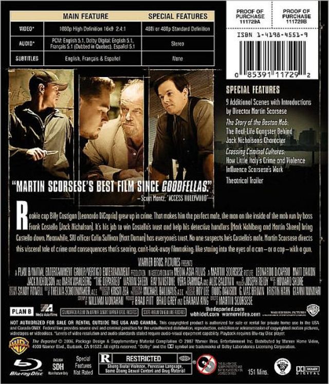 The Departed [Blu-ray]