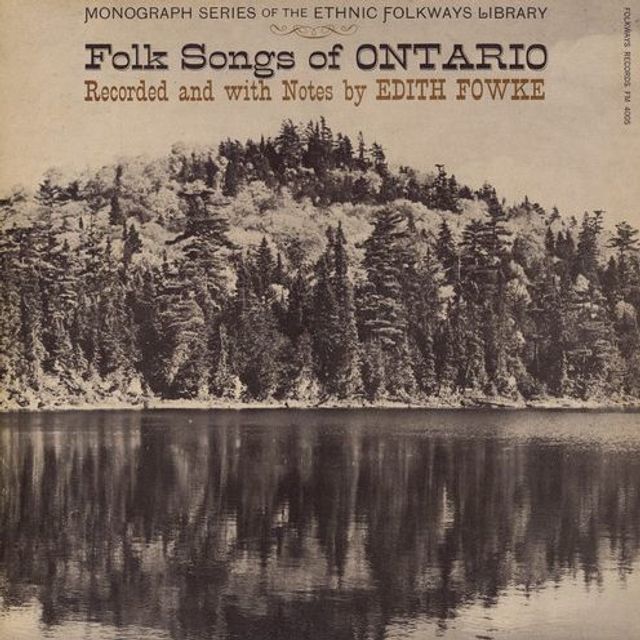 Ontario Folk Songs