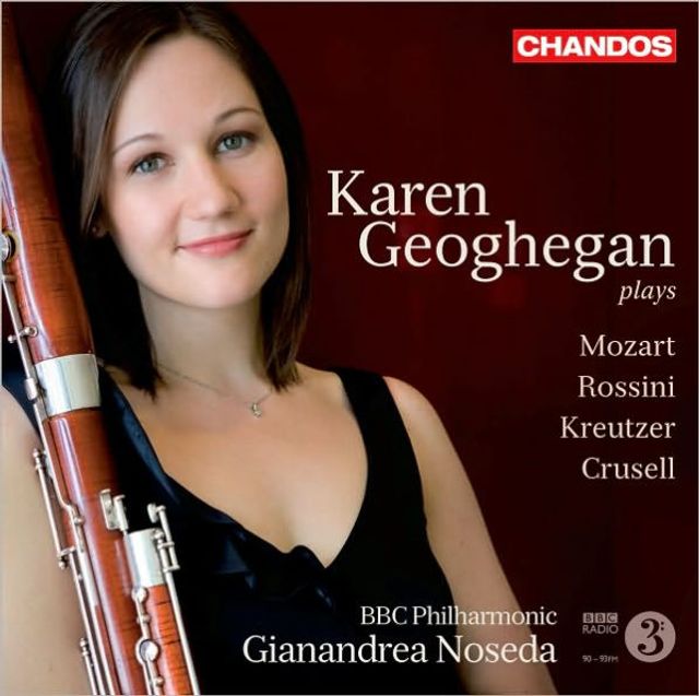 Karen Geoghegan plays Mozart, Rossini, Kreutzer, Crusell