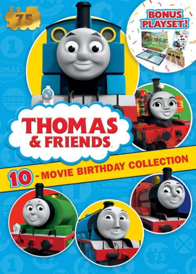 Thomas & Friends: 10-Movie Birthday Collection + Playset