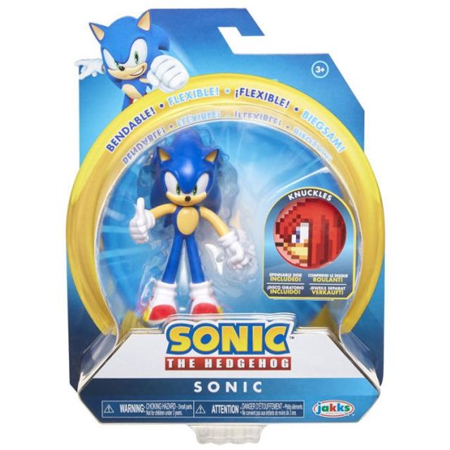 SONIC - 4" Basic Figures w/ accessory ASSORTMENT