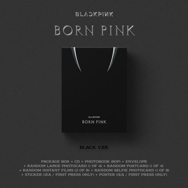 BORN PINK (Standard CD Box Set – Version B) / BLACK