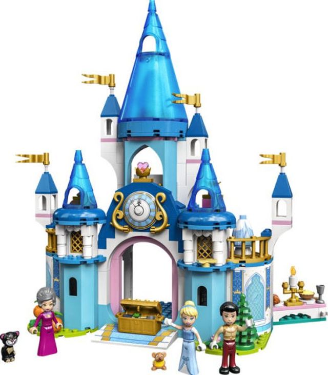 LEGO® Disney Princess Cinderella and Prince Charming's Castle 43206 (Retiring Soon)