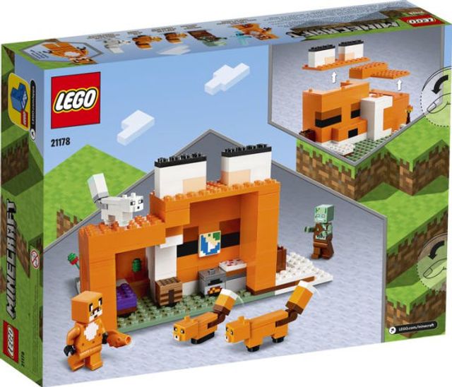 LEGO Minecraft The Fox Lodge 21178