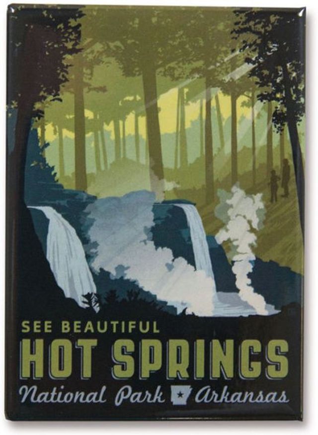 Hot Springs NP Magnet