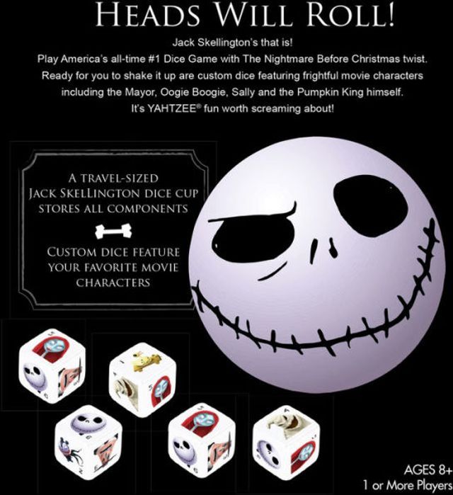 YAHTZEE®: The Nightmare Before Christmas