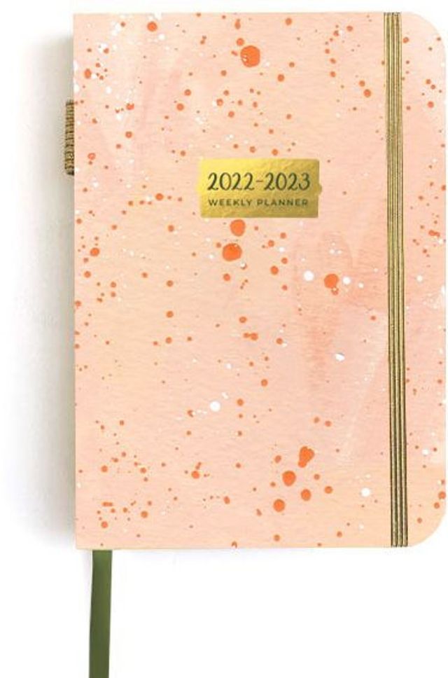 2023 1canoe2 Speckled Zinnia Academic Petite Planner - Aug 2022-July 2023