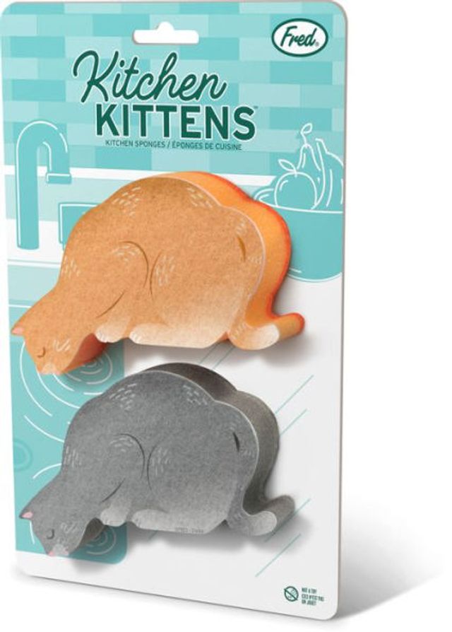 Kitchen Kittens Sponges - Set of 2