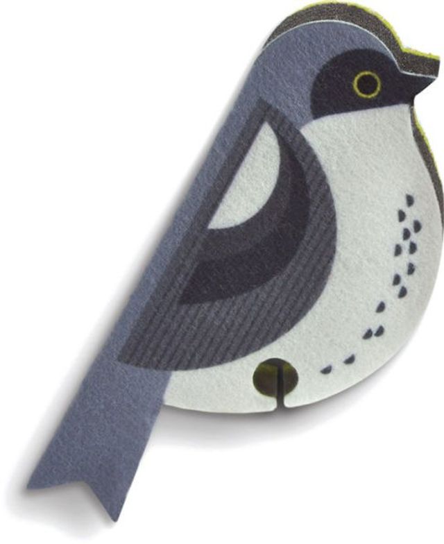 Perched Bird Sponges - Set of 4