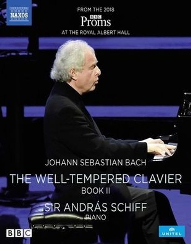 Sir András Schiff: The Well Tempered Clavier Book II Blu-ray]