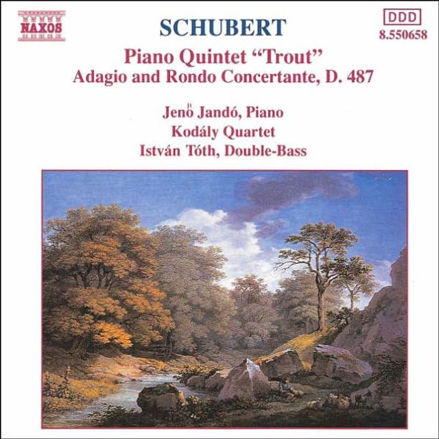 Schubert: Piano Quintet "Trout"; Adagio and Rondo Concertante