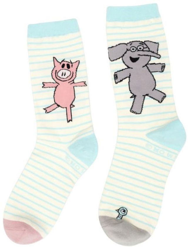 Elephant and Piggie Socks Large