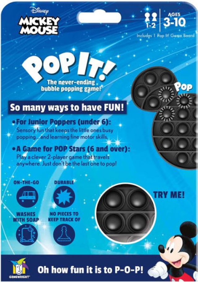 Disney Pop It Mickey Mouse