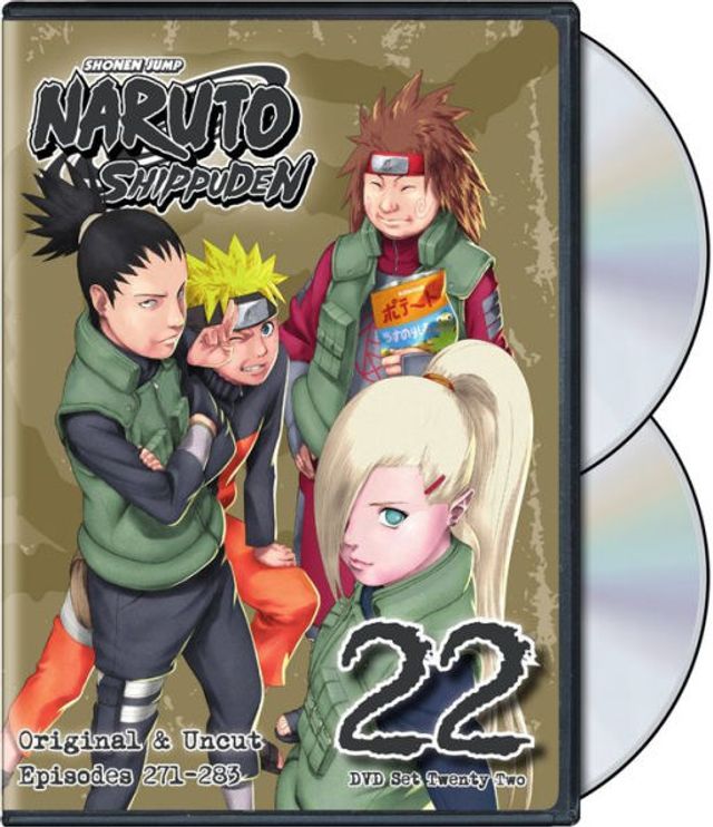 Naruto: Shippuden - Box Set 22 [2 Discs]