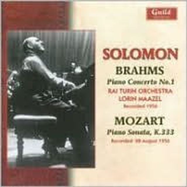 Brahms: Pianos Concerto No. 1; Mozart: Piano Sonata