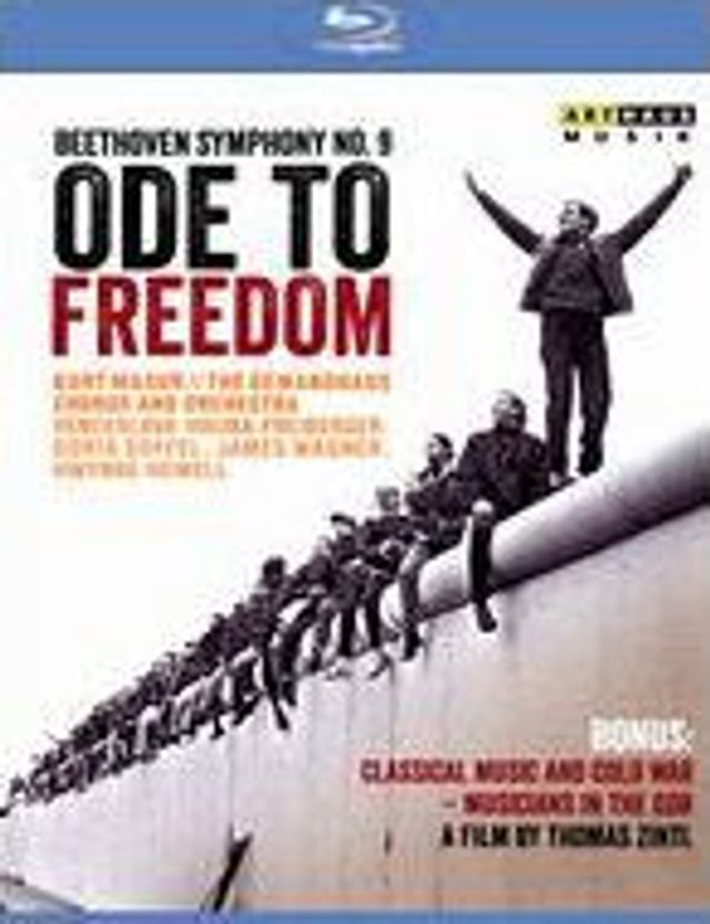 Kurt Masur/The Gewandhaus Chorus and Orchestra: Beethoven Symphony No. 9 - Ode to Freedom [Blu-ray]