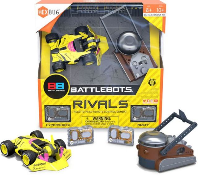 BATTLE BOTS Rivals IR 2 Pk Rusty Hypershock 6.0