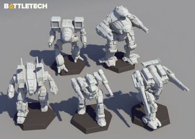 Battletech ForcePack Wolfs Dragoons Assault Star (B&N Exclusive)