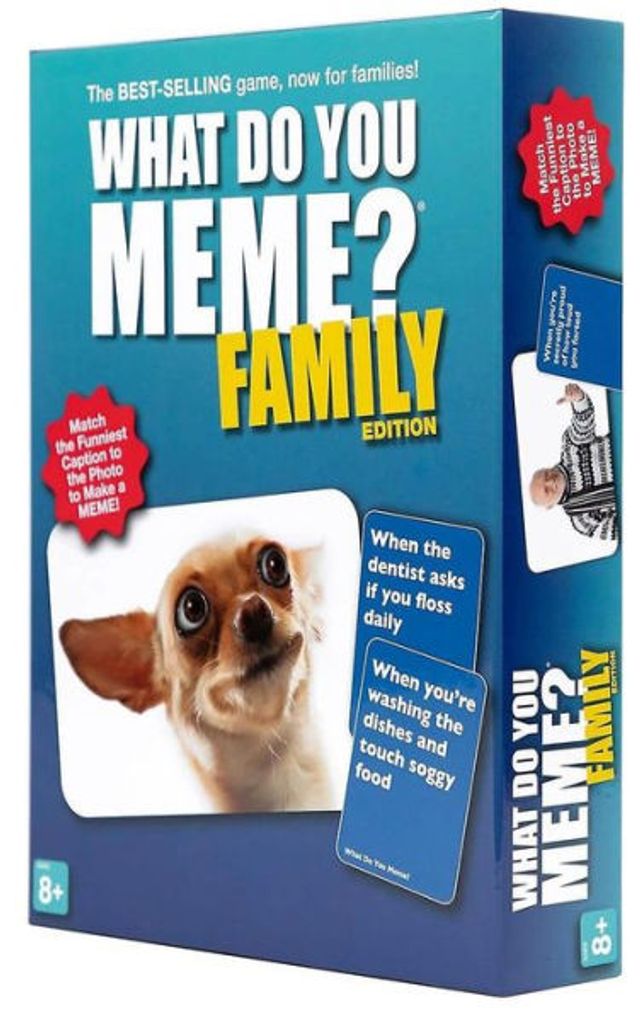 What Do You Meme Family Edition Game by Elliot Tebele