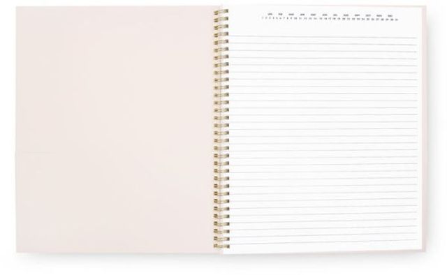Barnes and Noble Kate spade new york Large Spiral Notebook, Gold Dot with  Script | The Summit