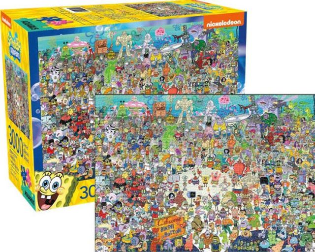 SpongeBob SquarePants 3000 Piece Jigsaw Puzzle