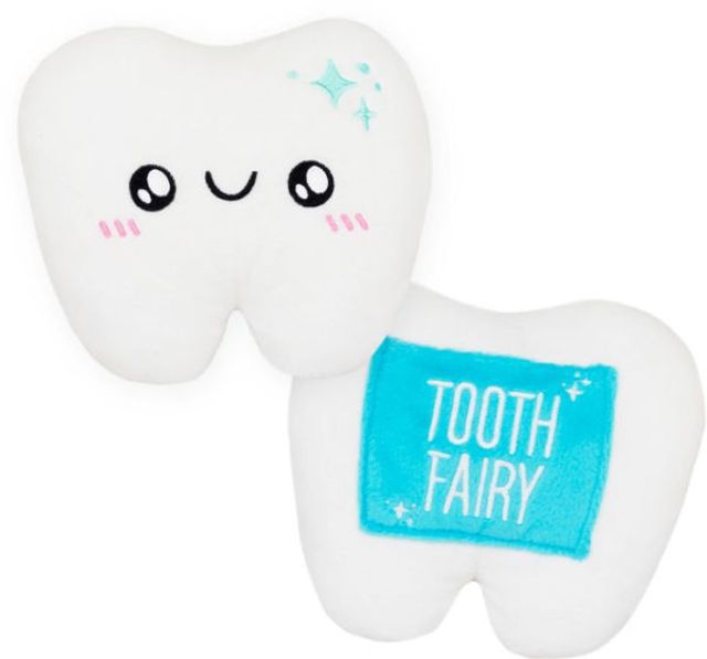 Flat Tooth Pillow with Pouch