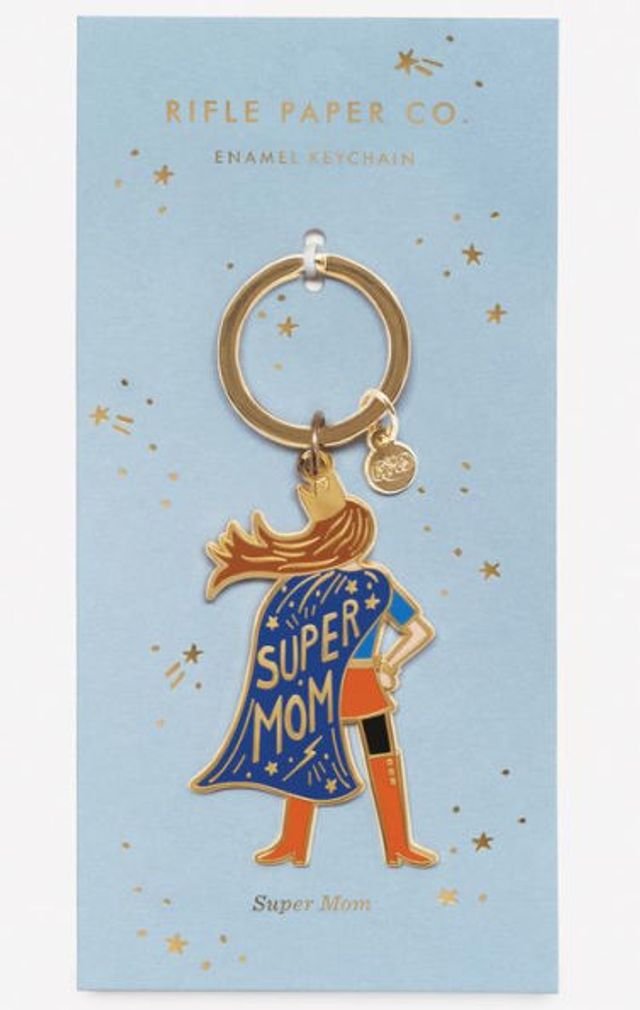 Super Mom Keychain