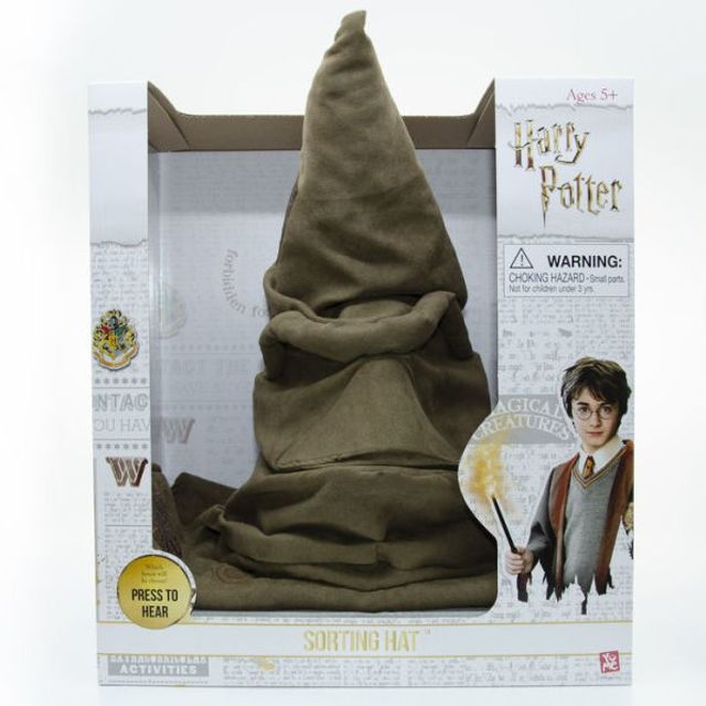 YuMe Toys Harry Potter Real Talking Sorting Hat(TM) 2.0 - Audio & Movement