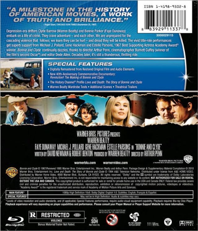 Bonnie and Clyde [Blu-ray]