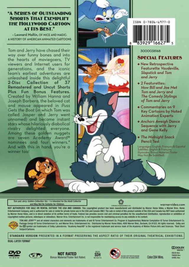 Tom & Jerry: Golden Collection, Vol. 1 [2 Discs]