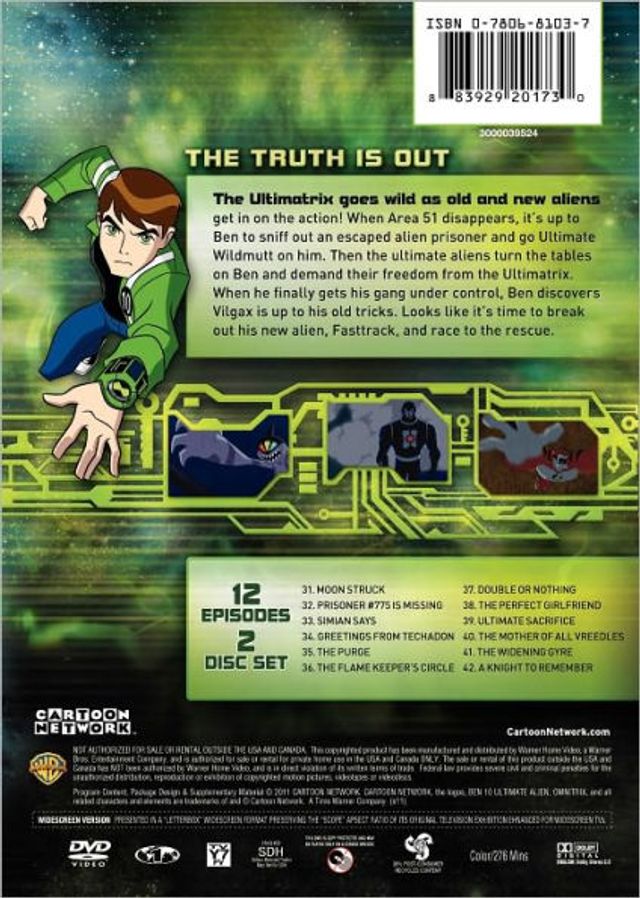 Ben 10: Ultimate Alien - The Wild Truth [2 Discs]