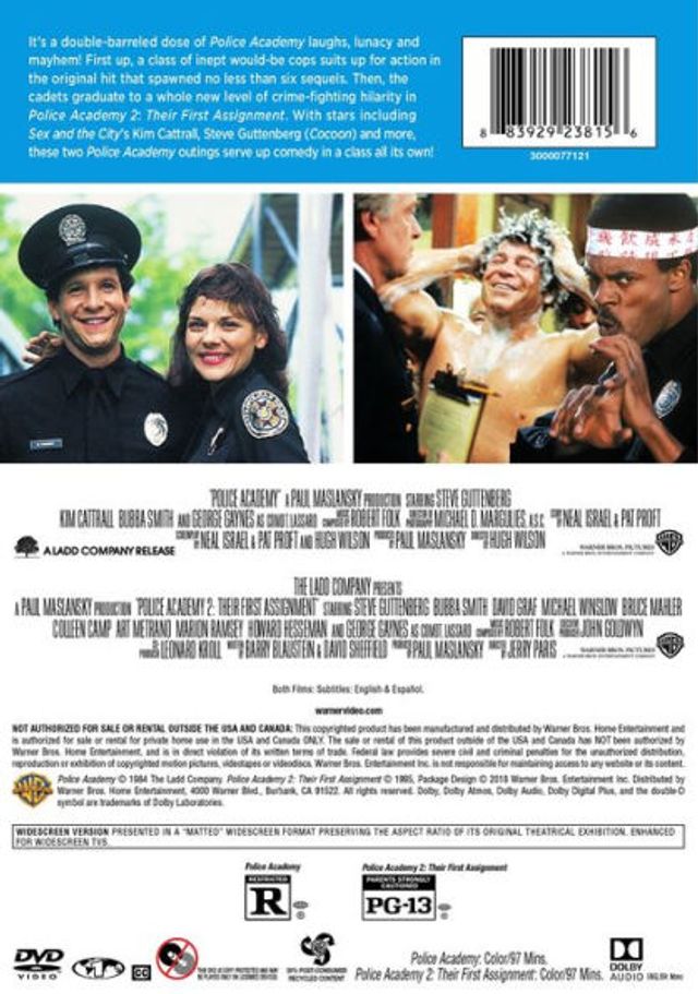 Police Academy/Police Academy 2 [2 Discs]