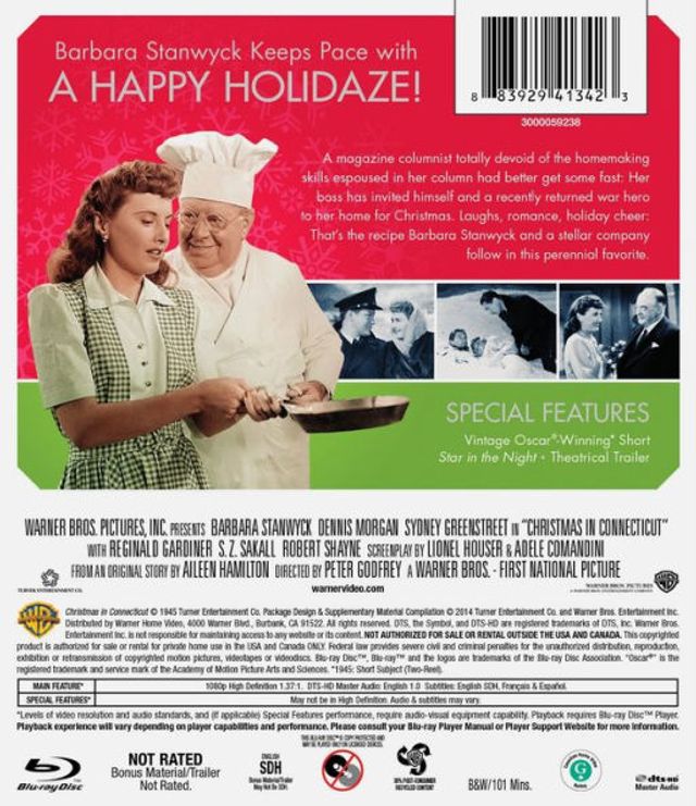 Christmas Connecticut [Blu-ray]