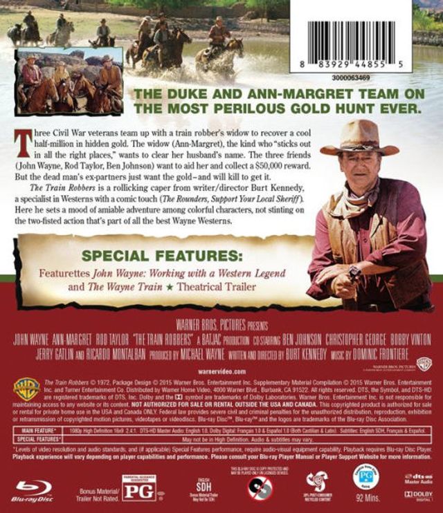 The Train Robbers [Blu-ray]