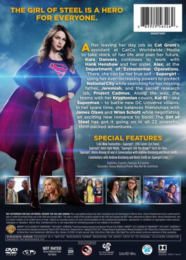 Supergirl: The Complete Second Season [5 Discs]