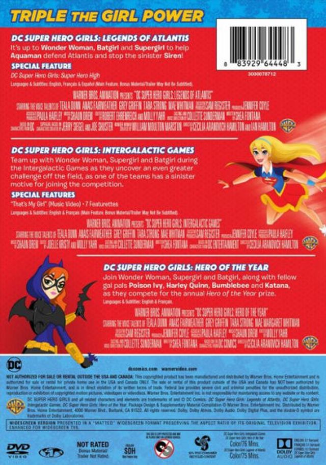 DC Super Hero Girls: Triple Feature