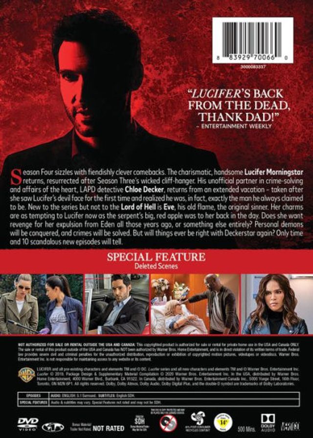 Lucifer: The Complete Fourth Season