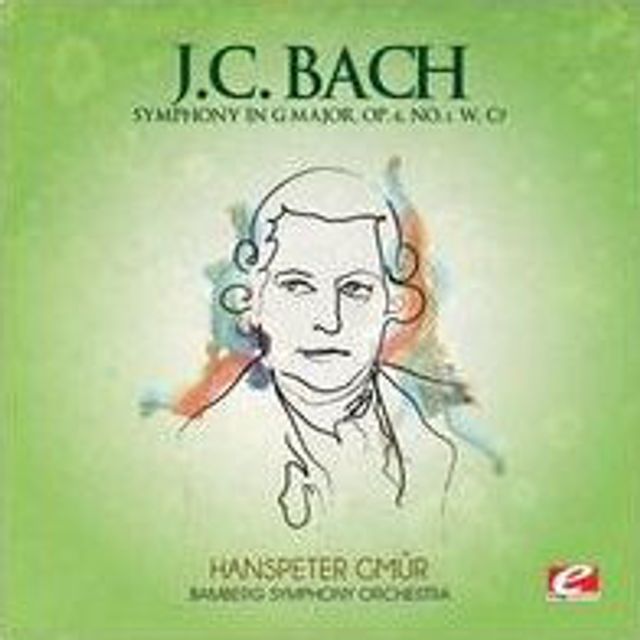 J.C. Bach: Symphony in G major, Op. 6 No. 1 W. C7