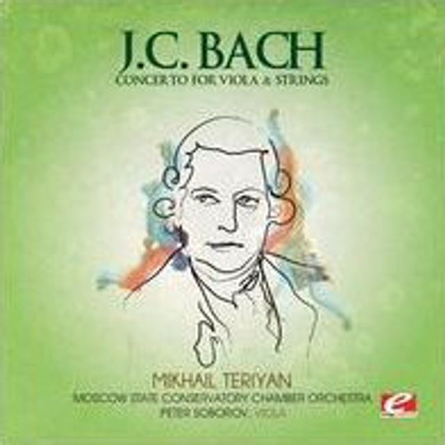 J.C. Bach: Concerto for Viola & Strings